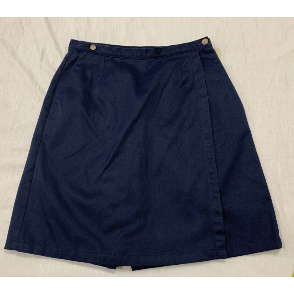 LANDS END WOMENS SKIRT SKORT WITH BUILT SHORTS SIZE 6